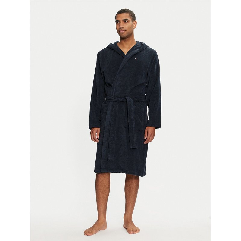 Tommy Hilfiger Bademantel 2S87905573416 Dunkelblau