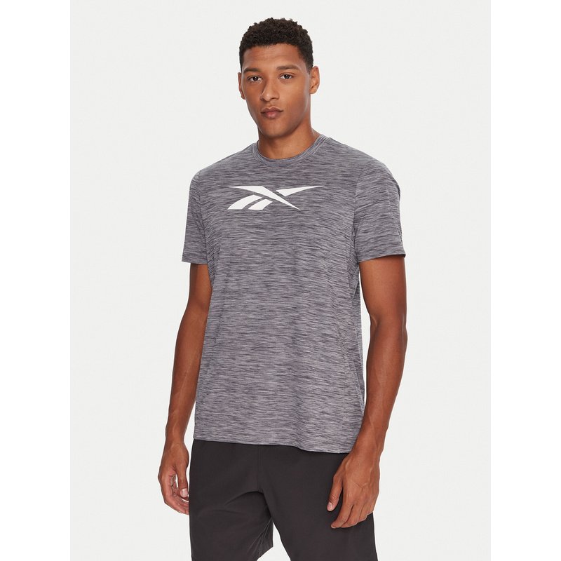 Reebok T-Shirt Vector Standard RK25179CCM Grau Regular Fit