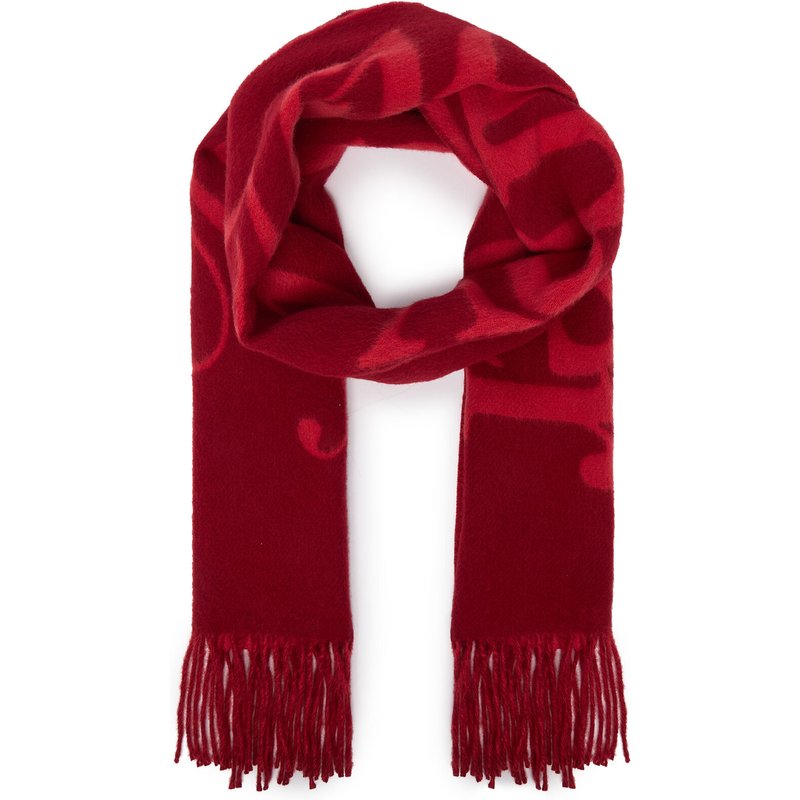 Schal Tommy Hilfiger AW0AW19123 Rot