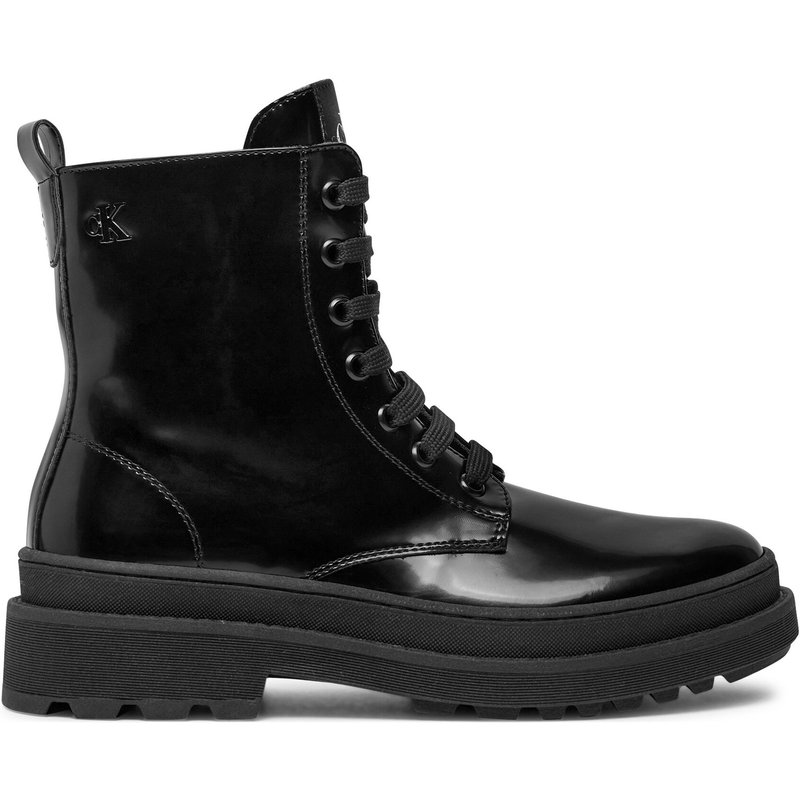 Schnürstiefeletten Calvin Klein Jeans Lace-Up Bootie V4A5-81031-1453 S Schwarz