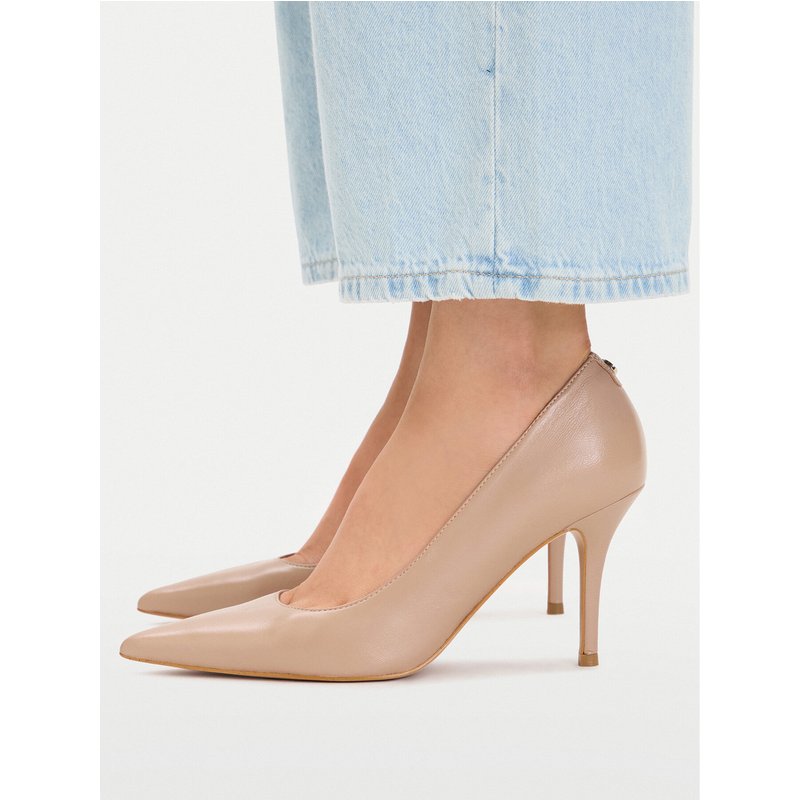 High Heels Guess FLFPRN LEA08 Beige