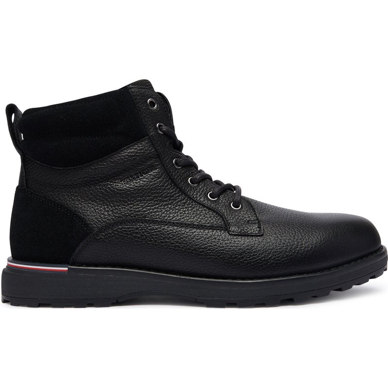 Schnürschuhe Tommy Hilfiger Corporate W FM0FM05606 Schwarz