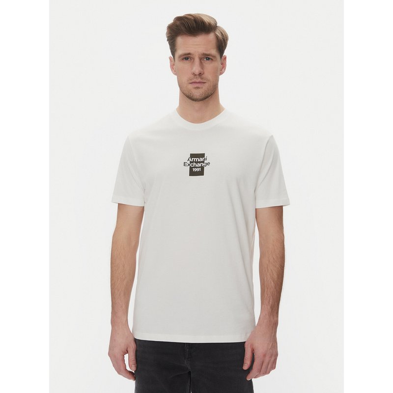 Armani Exchange T-Shirt XM000767 AF12308 U0009 Weiß Regular Fit