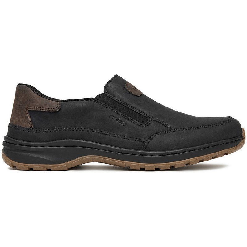 Halbschuhe Rieker 03365-00 Schwarz