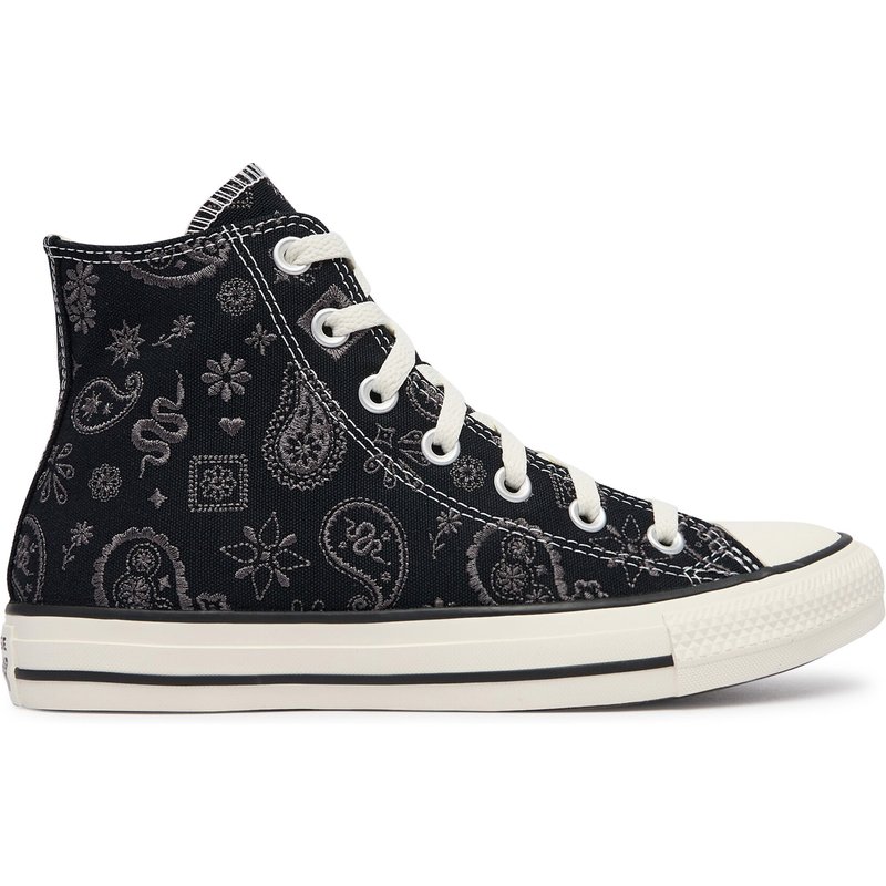 Sneakers aus Stoff Converse Chuck Taylor All Star Paisley Pop A19184C Schwarz