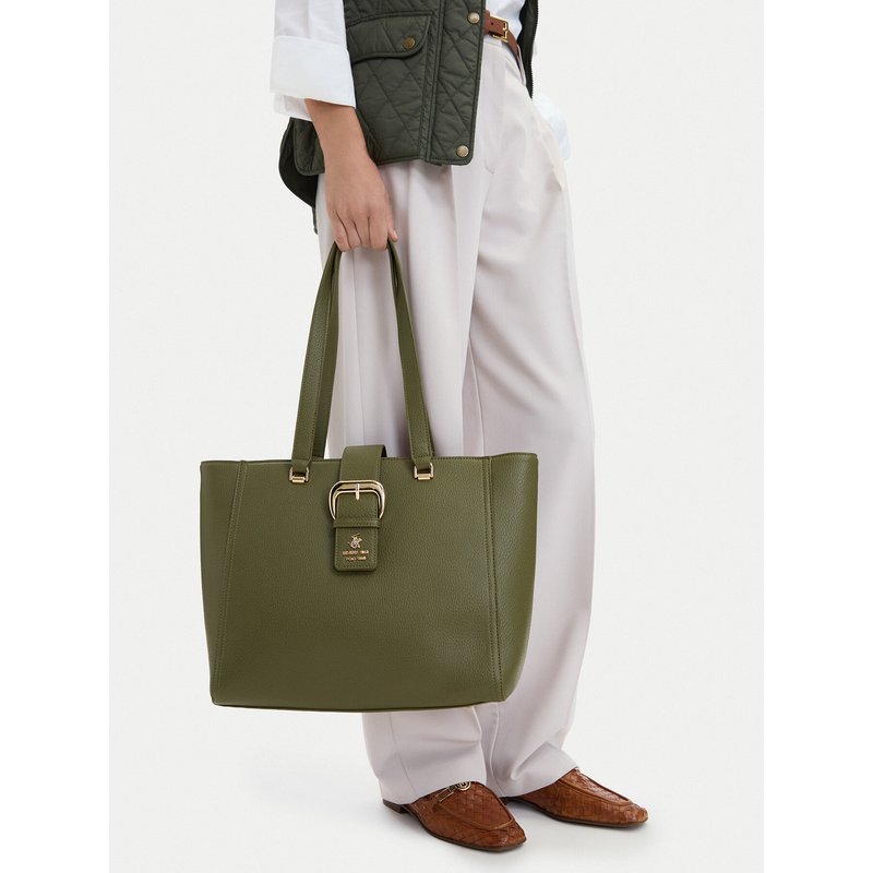 Handtasche Beverly Hills Polo Club CEO-BHPC-C-005-10 Grün