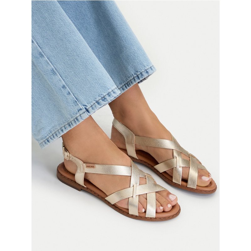 Sandalen Pikolinos Algar W0X-0556Cl Goldfarben