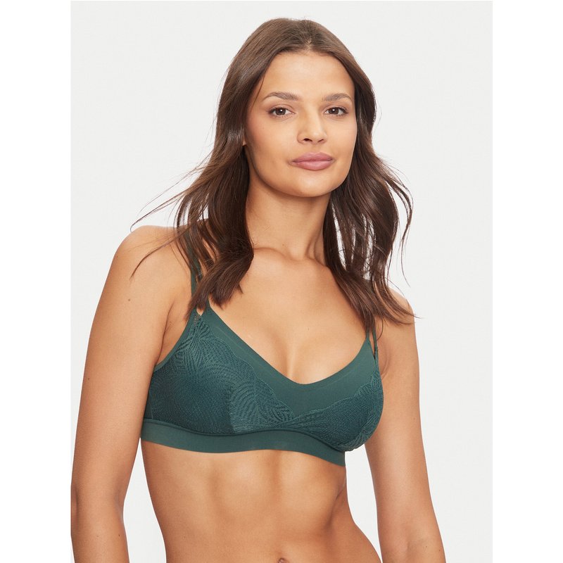 Chantelle Bralette-BH Soft Stretch C11GQ9 Grün