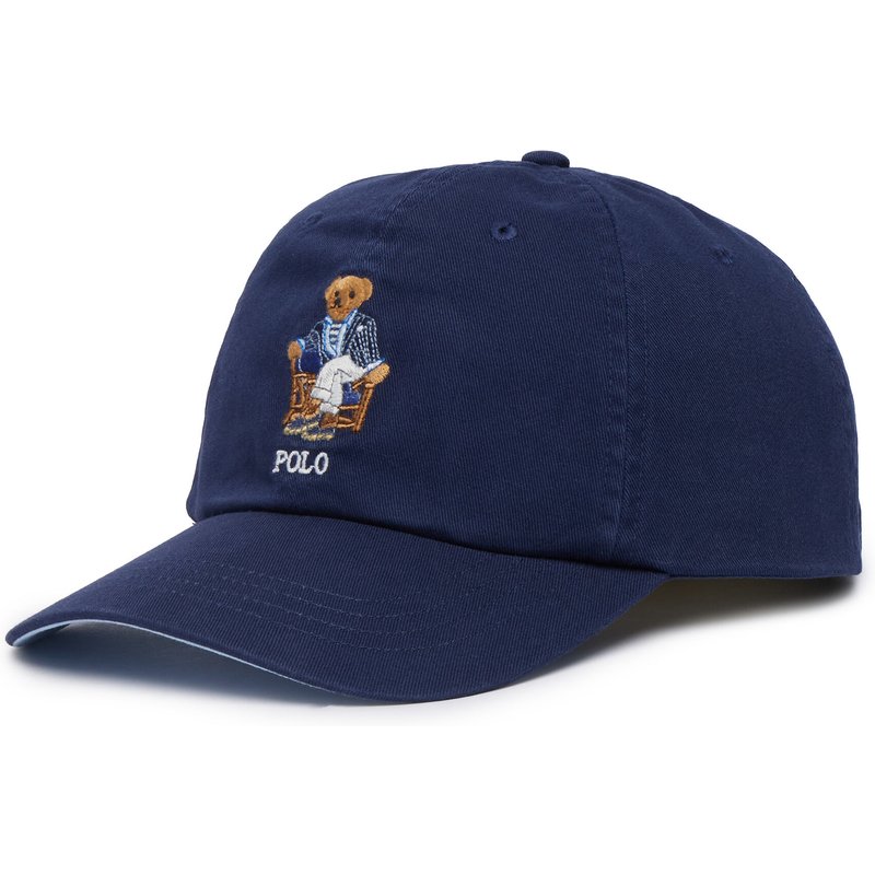 Cap Polo Ralph Lauren Polo Bear Cotton Twill Ball 211B28119001 Dunkelblau