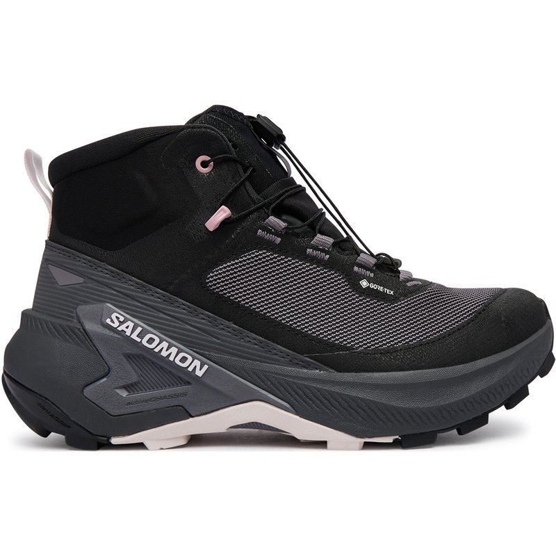 Trekkingschuhe Salomon Genesis Mid GTX L45409700 Dunkelgrau
