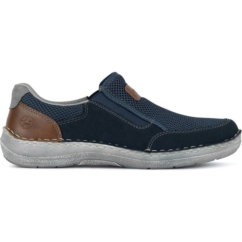 Halbschuhe Rieker 03053-14 Dunkelblau