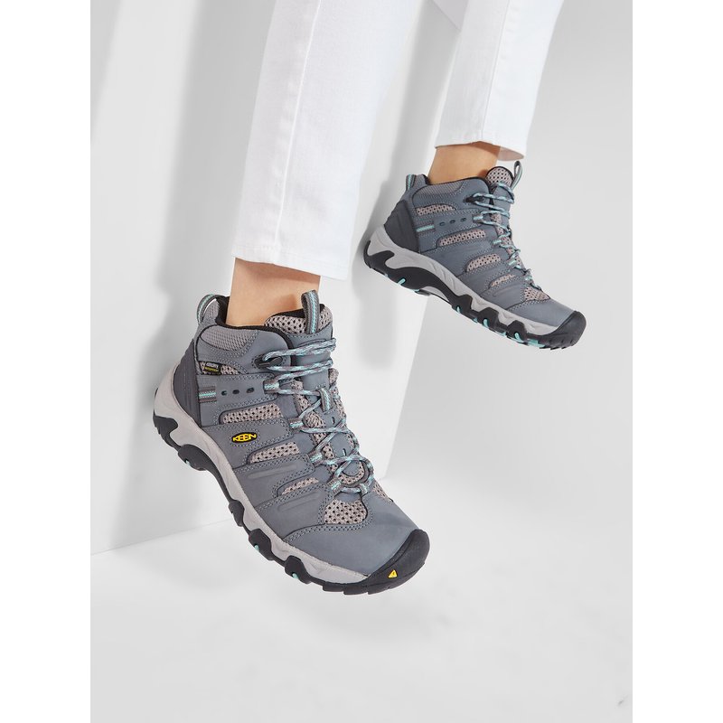Trekkingschuhe Keen Koven Mid Wp 1020212 Grau