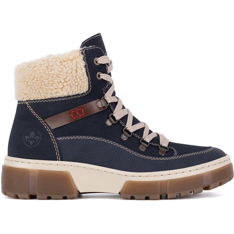 Schnürschuhe Rieker X8638-14 Blau