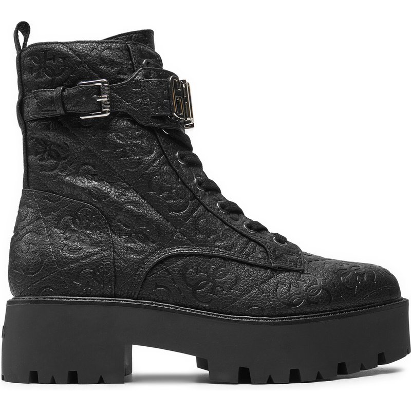 Schnürschuhe Guess Vaires FLTSOM FAL10 Schwarz