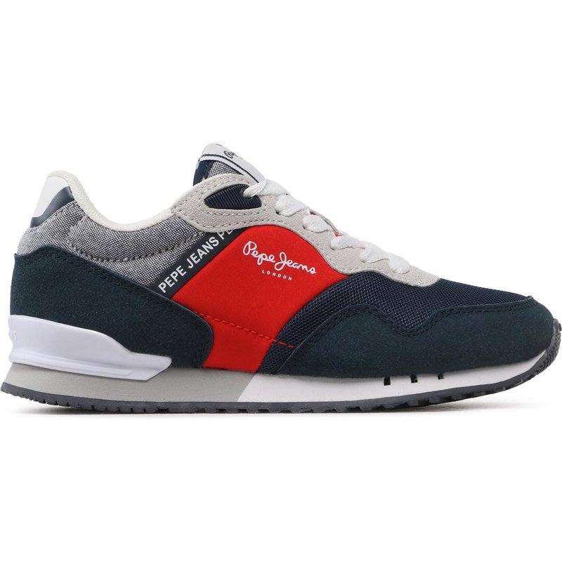 Sneakers Pepe Jeans London B Brighton PBS30552 Dunkelblau
