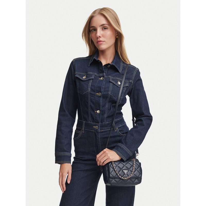 Handtasche Guess Juliet Mini HWQG24 56740 Dunkelblau