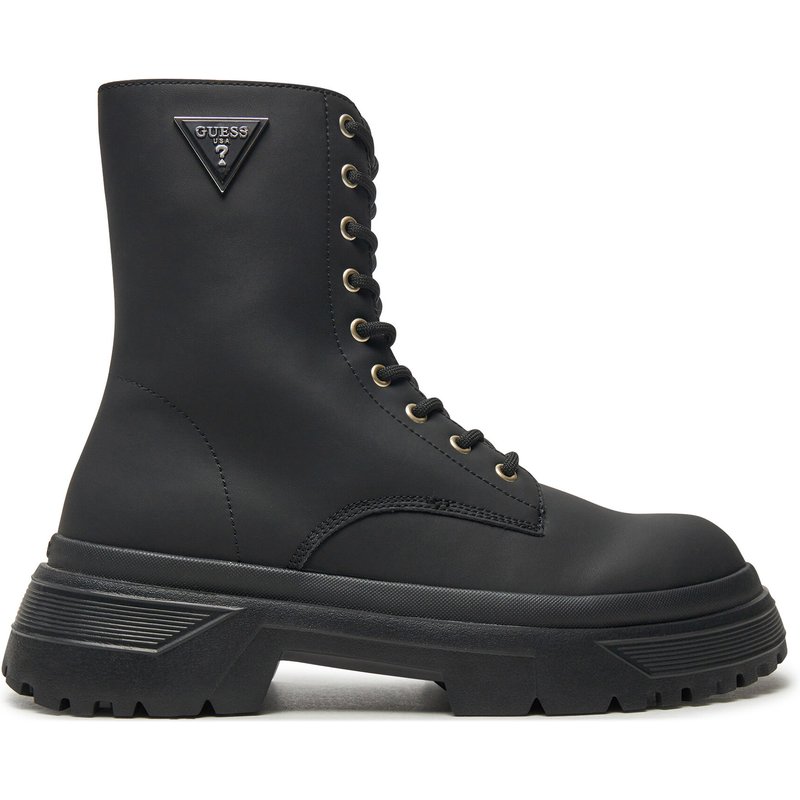 Schnürschuhe Guess FLPPAM LEA10 Schwarz