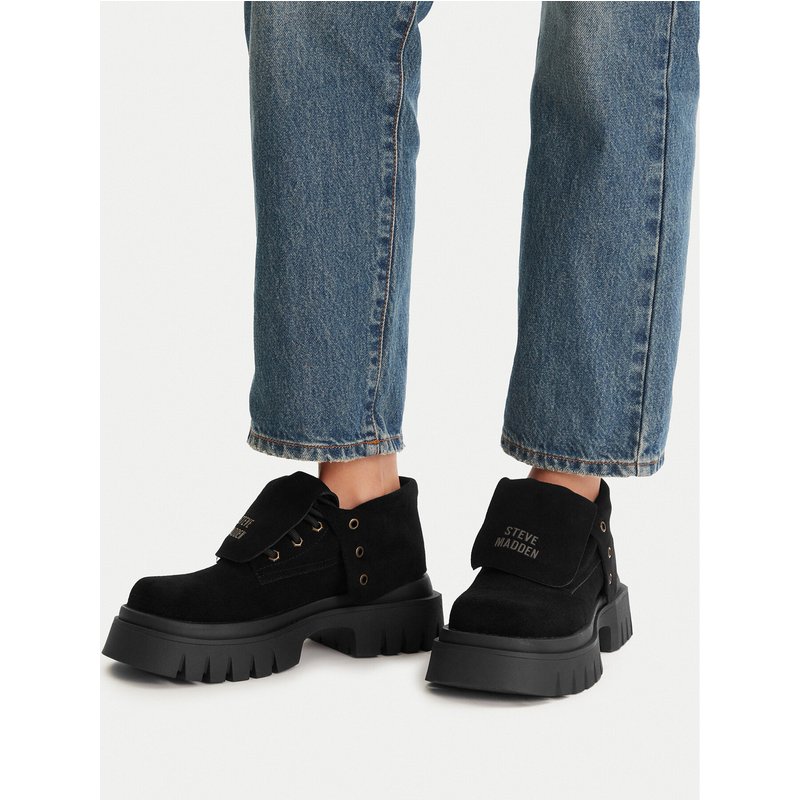 Schnürstiefeletten Steve Madden Parkview SM11004796 Schwarz