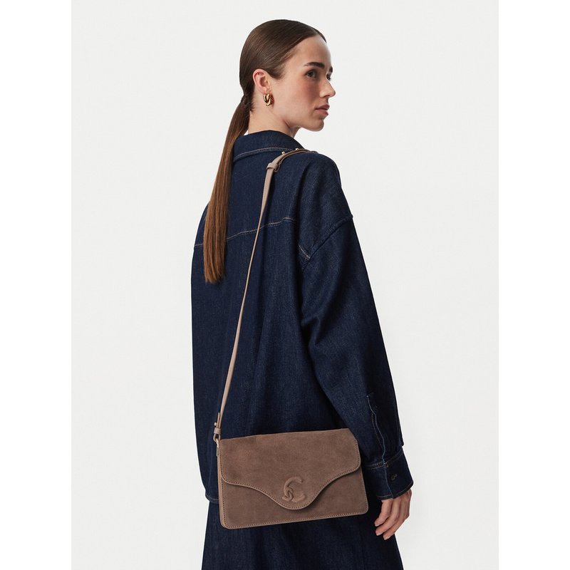 Handtasche Coccinelle VJG Coccinelle C-Me Soft. SU.BI E1 VJF 12 02 01 Dunkelbeige