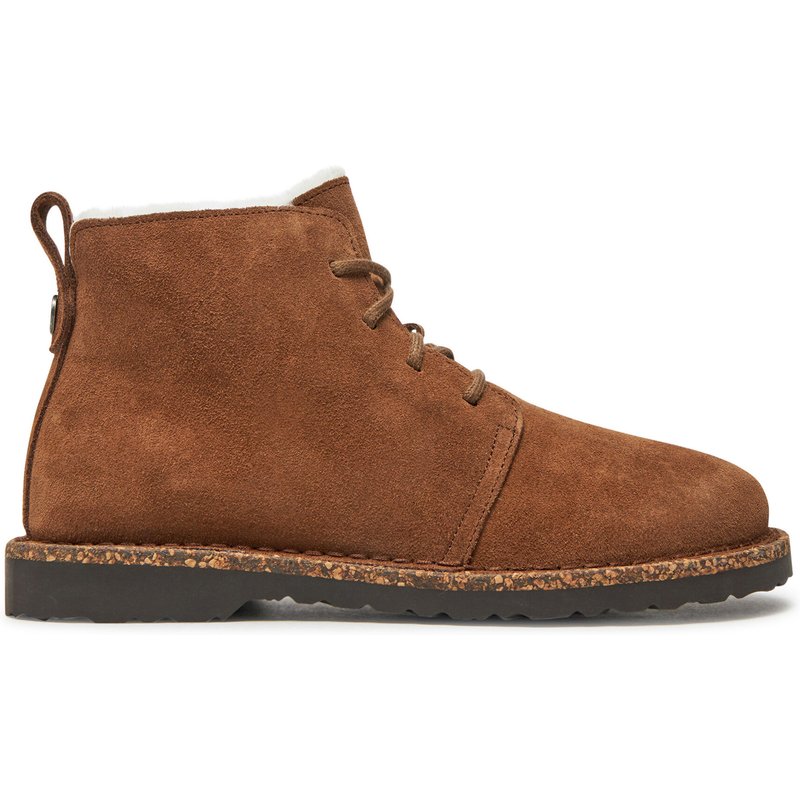 Schnürschuhe Birkenstock Uppsala Mid Shearling 1028148 Braun