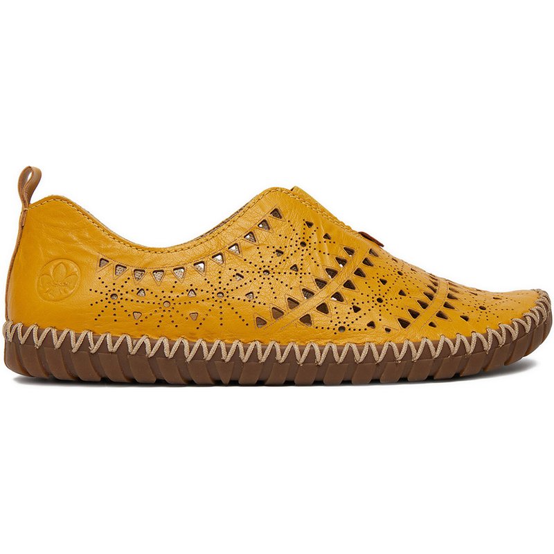 Halbschuhe Rieker CEO-M2852-68 Gelb