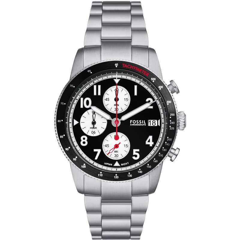 Uhr Fossil Sport Tourer FS6045 Silberfarben