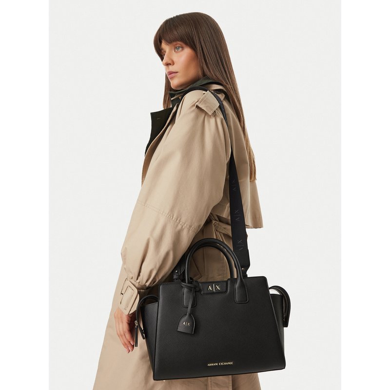 Handtasche Armani Exchange XW002158 AF26570 UC001 Schwarz