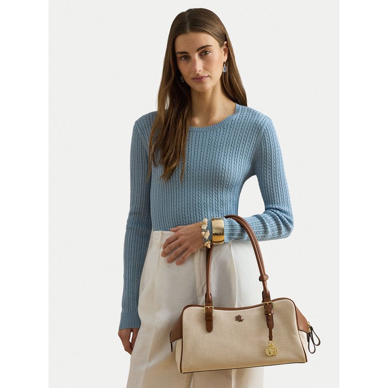 Handtasche LAUREN RALPH LAUREN 431P06078001 Beige