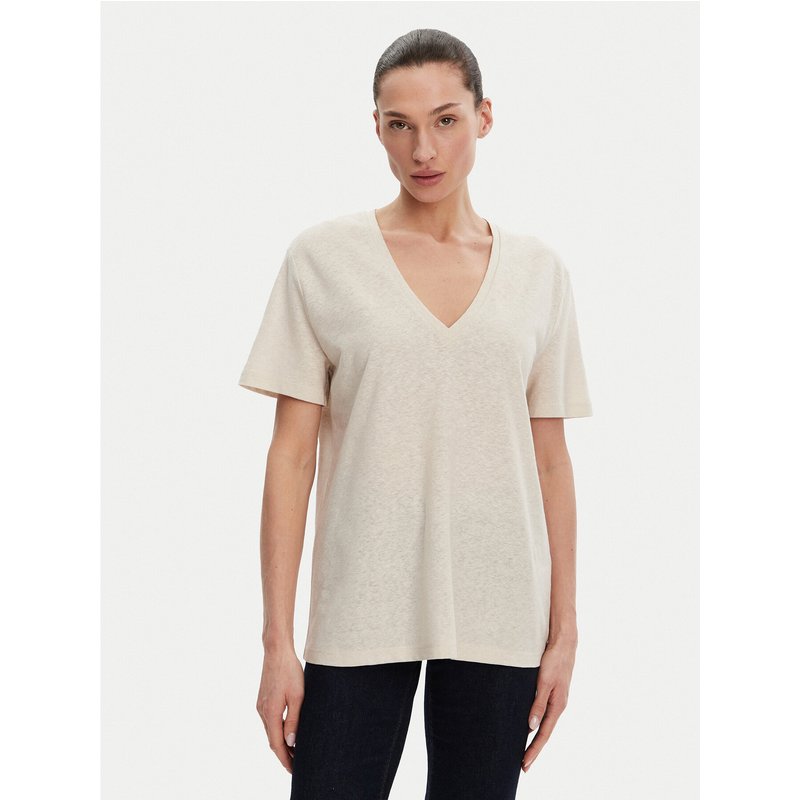 ACCESS FASHION T-Shirt 53-2148-611 Beige Regular Fit