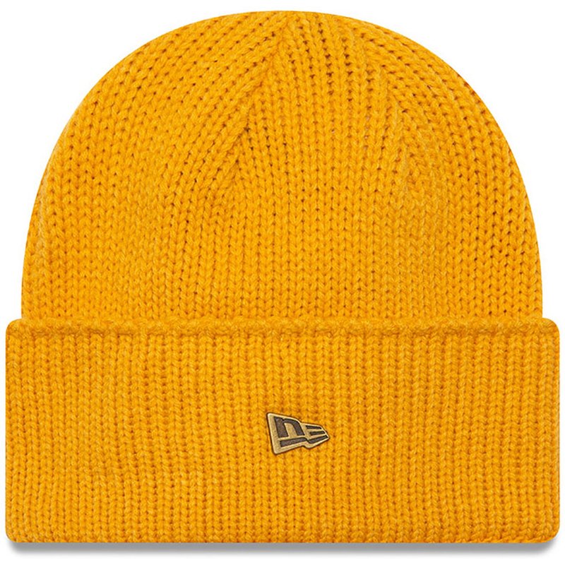 Mütze New Era Wide Cuff Beanie 60565448 Gelb