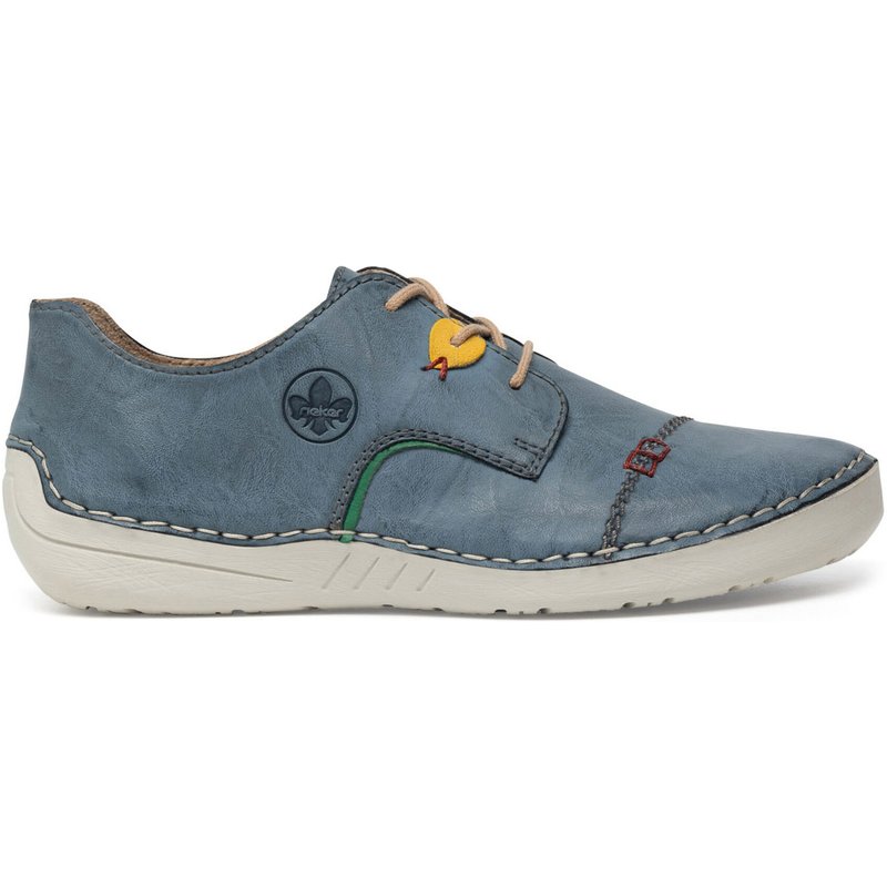 Halbschuhe Rieker 52528-14 Blau