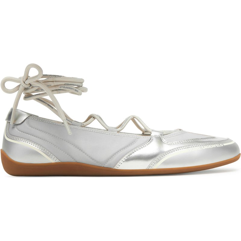Ballerinas KARL LAGERFELD Altia KL66111 Silberfarben