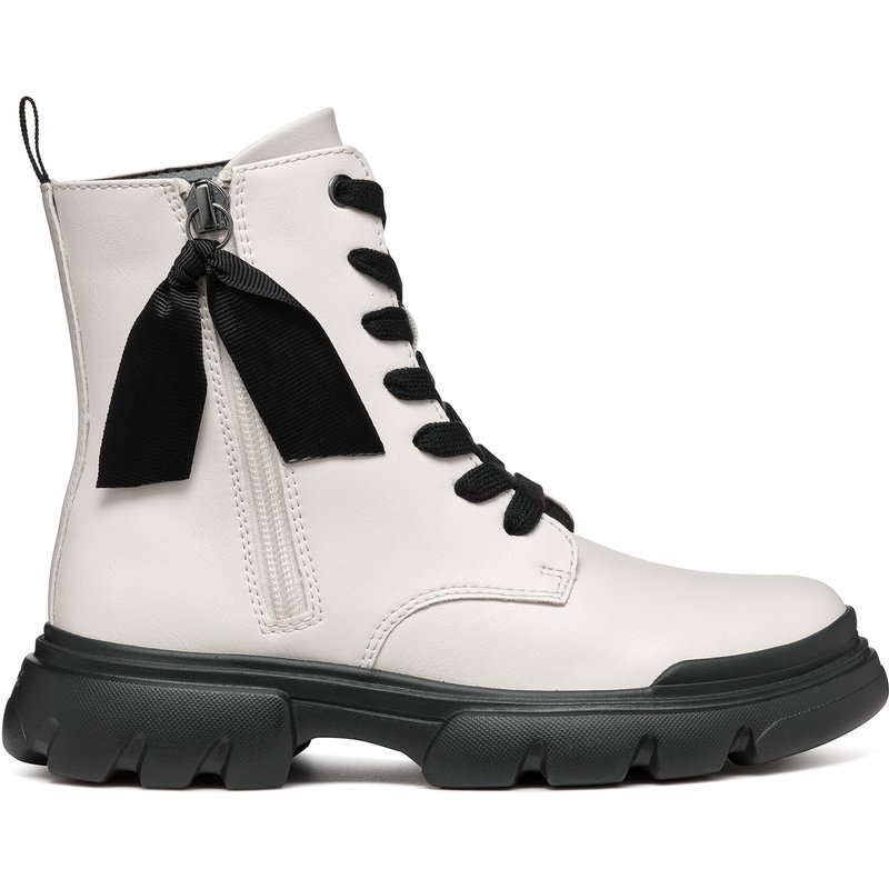 Stiefel Geox J Junette Girl J36HVG 000BC C1M9B S Écru