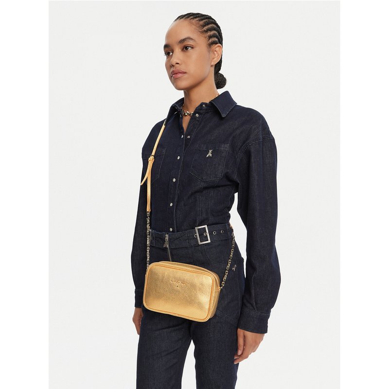 Handtasche Patrizia Pepe 8B0071/L138-Y442 Goldfarben