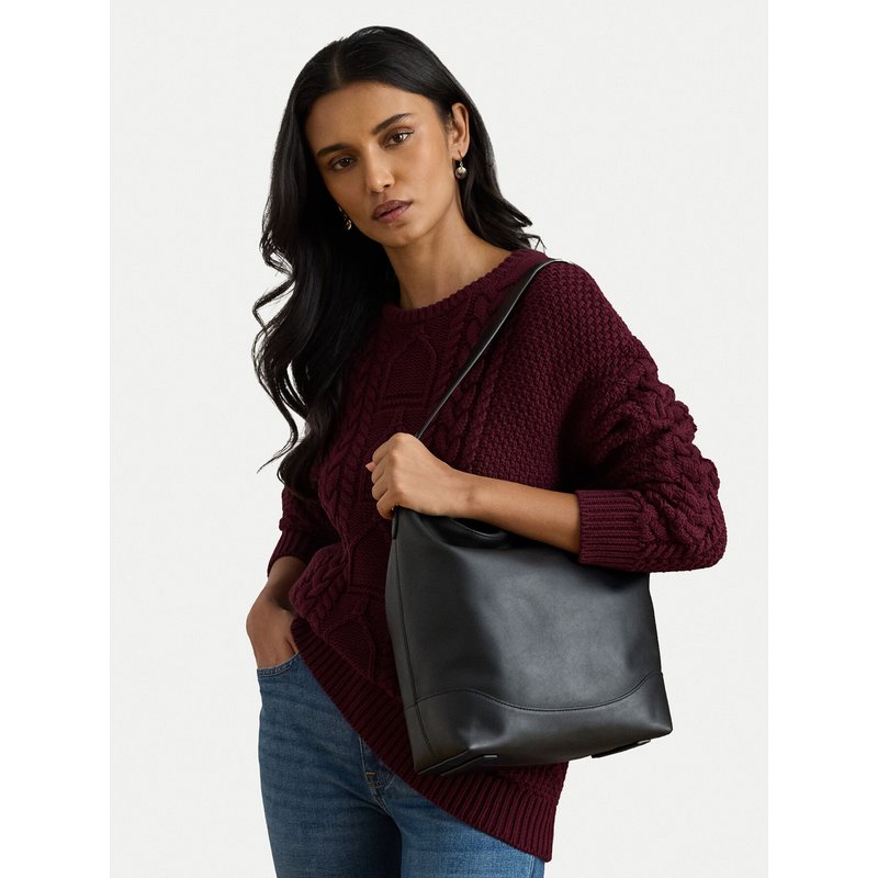 Handtasche LAUREN RALPH LAUREN 431P03419002 Schwarz