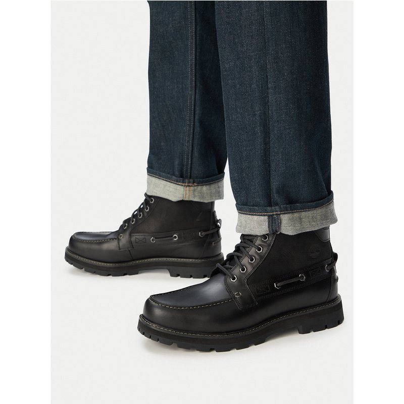 Schnürschuhe Timberland Mid Lace UP Boot TB0A697HW021 Schwarz