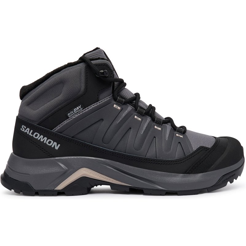 Trekkingschuhe Salomon X- Adventure Coldrush Wp W L45396500 Grau