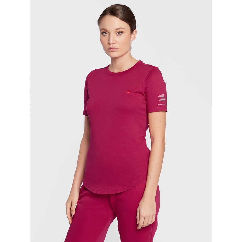 G-Star Raw T-Shirt Mysid D21241-C506-D305 Rosa Slim Fit