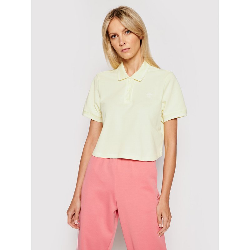 adidas Poloshirt Tennis Luxe H56469 Gelb Regular Fit