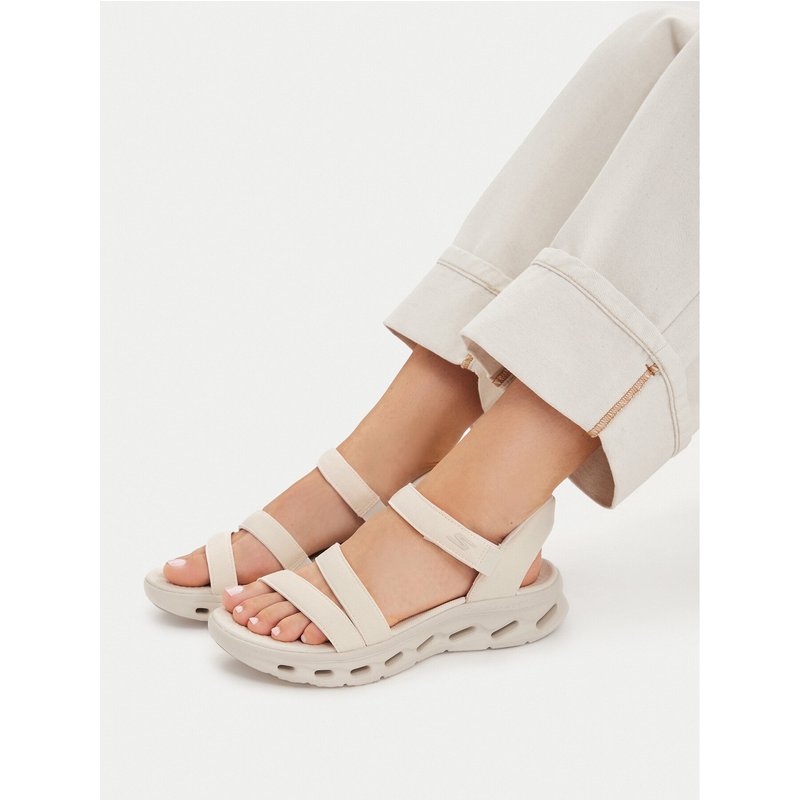 Sandalen Skechers Go Walk Glide-Step 2.0 Sandal 141269/NAT Beige