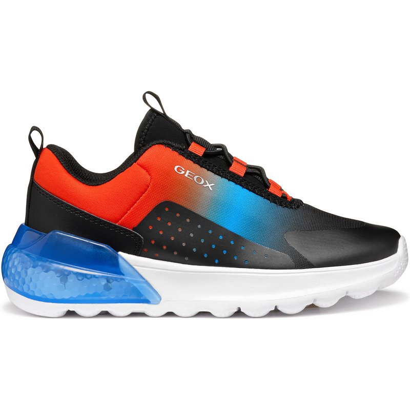 Sneakers Geox J Activart Illuminus J45LYA 02A9J C9B7S M Schwarz