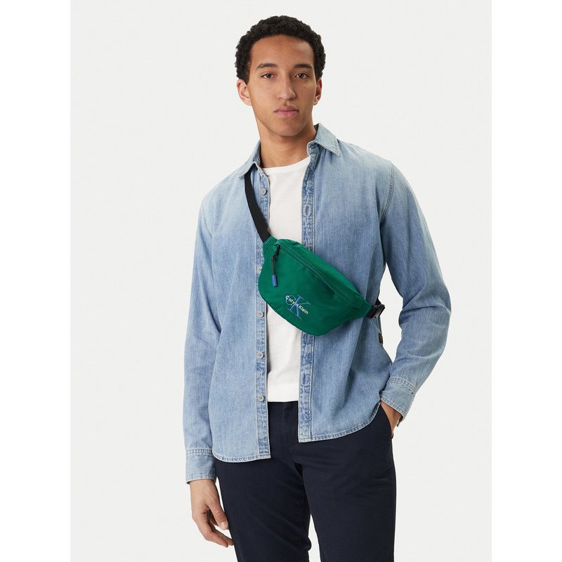 Gürteltasche Calvin Klein Bold Waistbag LV04D3116G Grün
