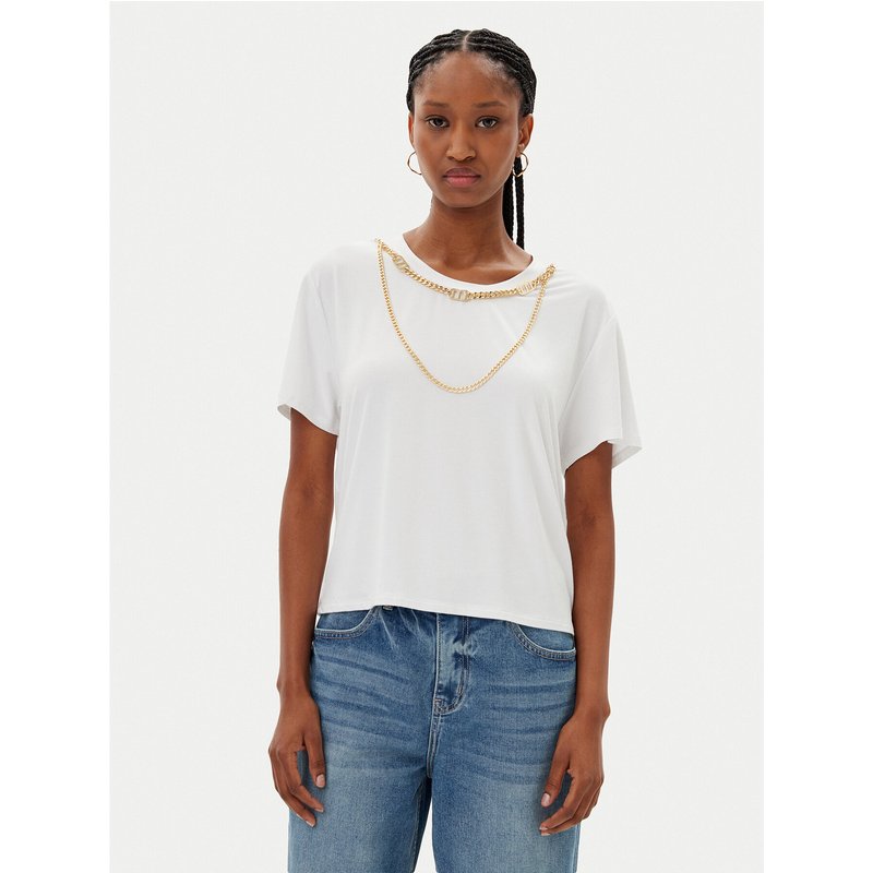 MET T-Shirt M10 262TP Weiß Regular Fit