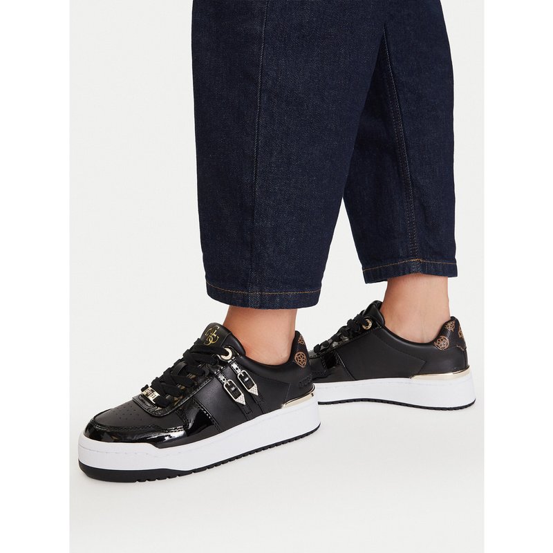 Sneakers Guess FLFMAG ELE12 Schwarz