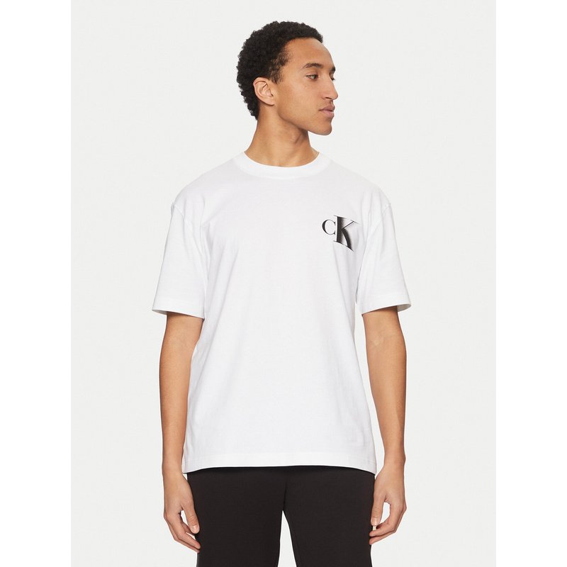 Calvin Klein Jeans T-Shirt J30J327475 Weiß Regular Fit
