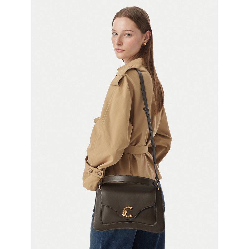 Handtasche Coccinelle SSK Coccinelle C-Me Calf E1 SSK 18 01 21 Khakifarben