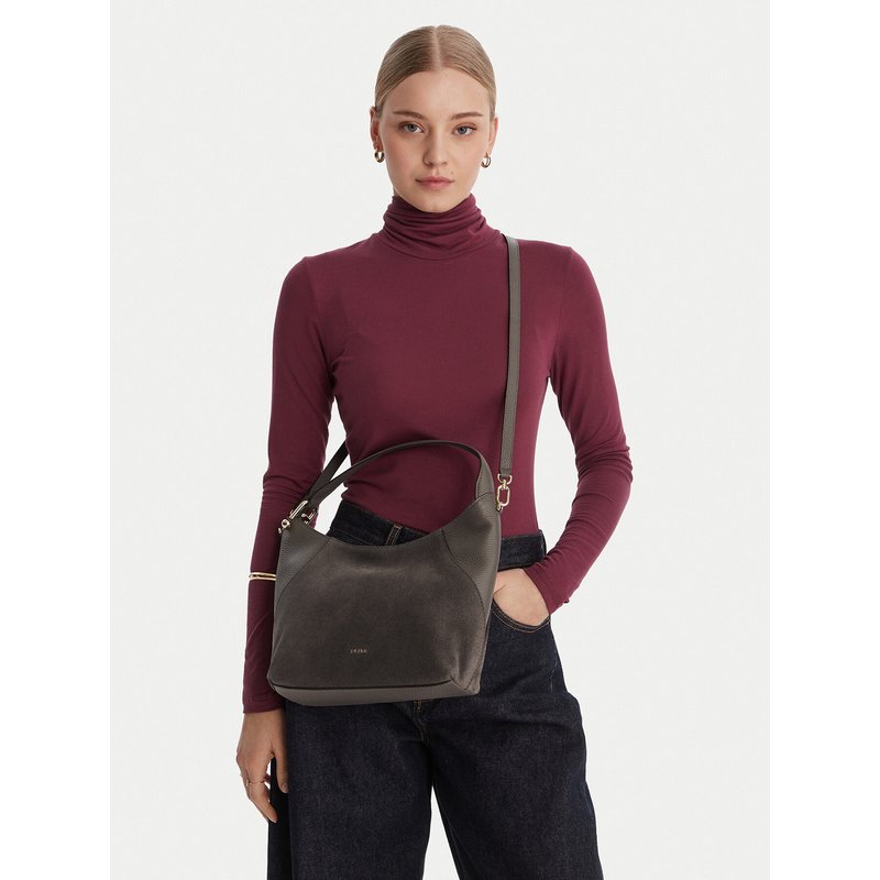 Handtasche Furla Lara S WB01958 BX1895 BG 4285S Grau