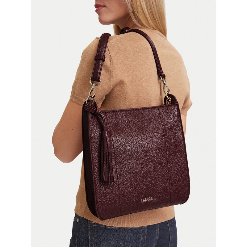Handtasche Lasocki LSK-K-029-06 Dunkelrot
