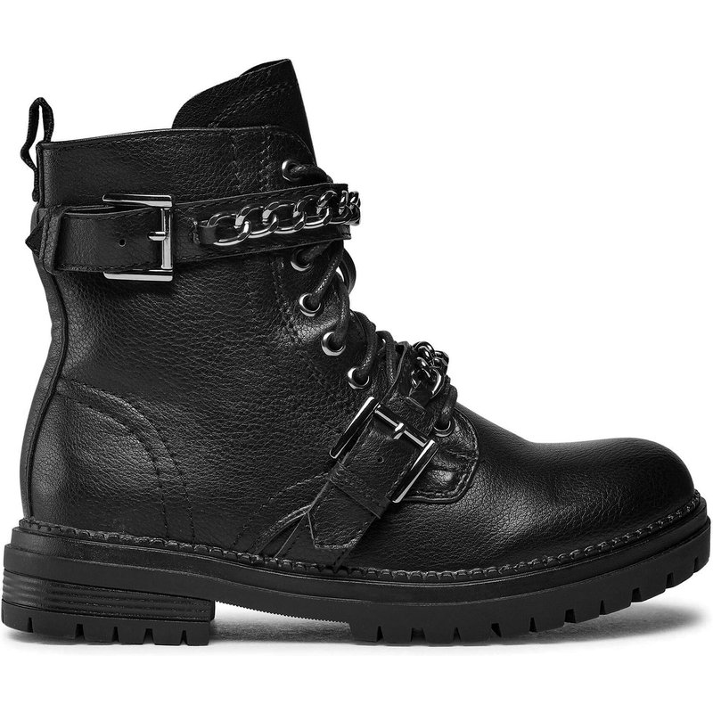 Schnürstiefeletten DeeZee CS5216-12 Schwarz