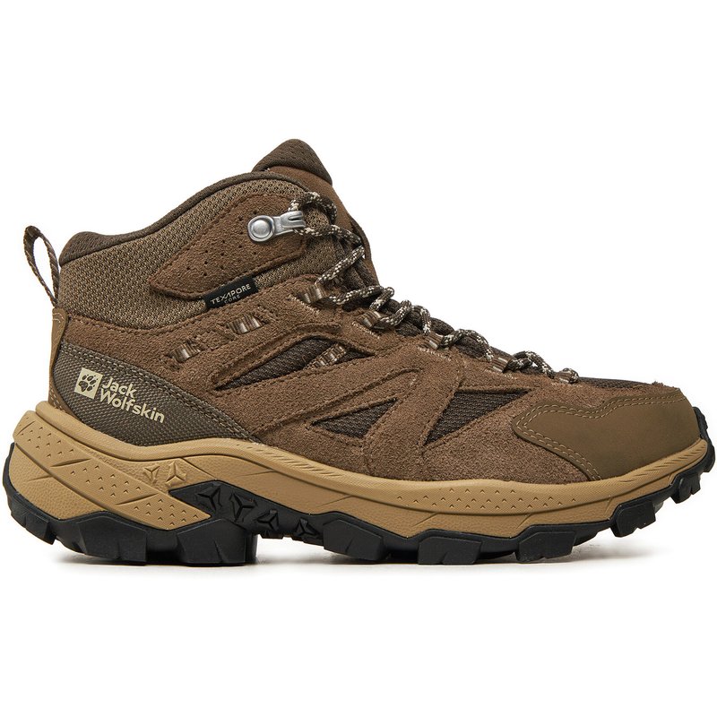 Trekkingschuhe Jack Wolfskin Vojo Tour Texapore Mid W A62071 Braun